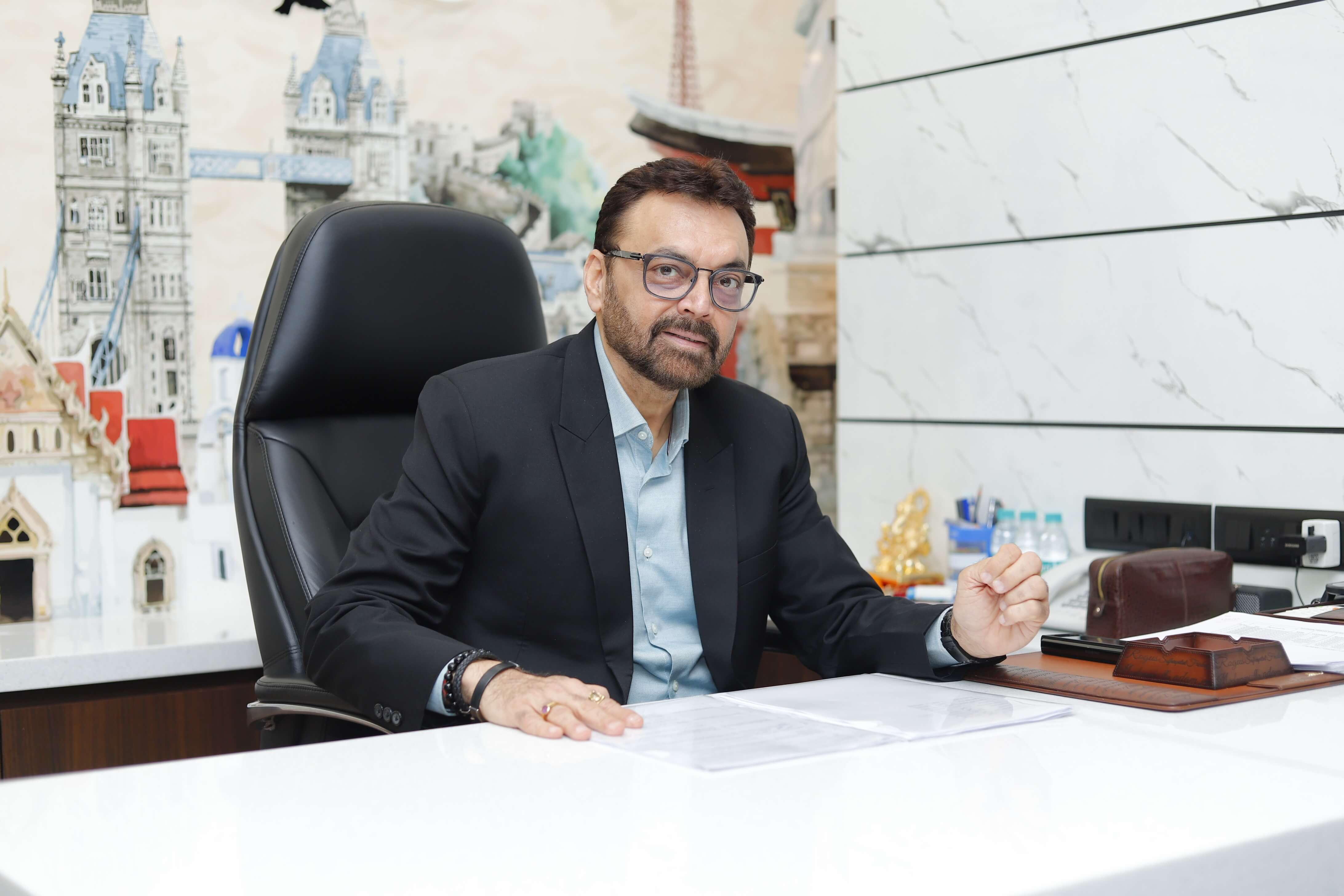 Rajen Shah, Chairman & Managing Director of S J Logistics